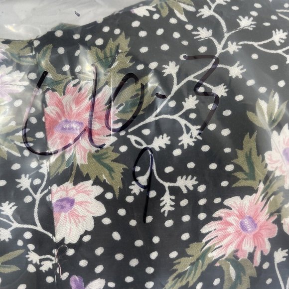 Pellini Women's Dress Size 5/6‎ Maxi Bottom Split Floral Sleeveless Collar - Picture 11 of 11